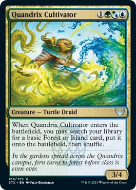 Quandrix Cultivator (218) [Strixhaven: School of Mages]