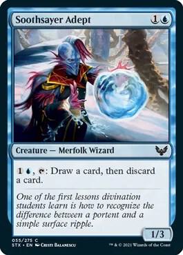 Soothsayer Adept (55) [Strixhaven: School of Mages]