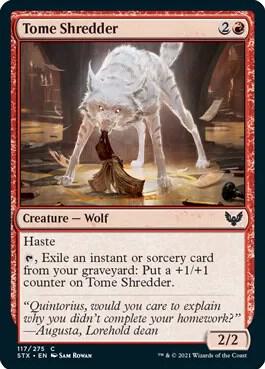Tome Shredder (117) [Strixhaven: School of Mages]