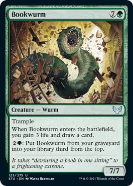 Bookwurm (123) [Strixhaven: School of Mages]