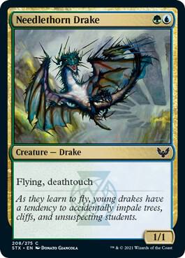 Needlethorn Drake (208) [Strixhaven: School of Mages]