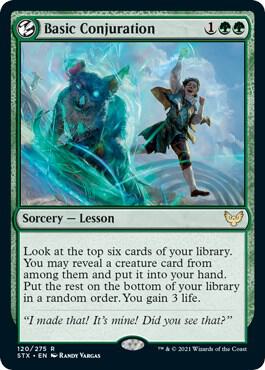 Basic Conjuration (120) [Strixhaven: School of Mages]