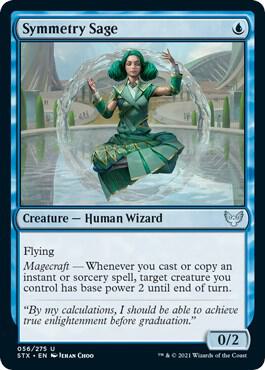 Symmetry Sage (56) [Strixhaven: School of Mages]