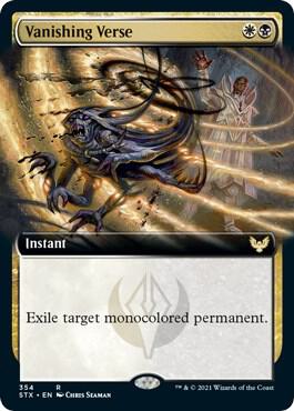 Vanishing Verse (Extended Art) (354) [Strixhaven: School of Mages] [Extended Art]
