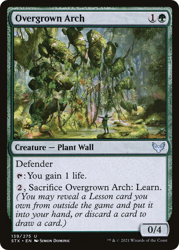 Overgrown Arch (139) [Strixhaven: School of Mages]
