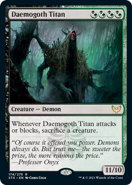 Daemogoth Titan (174) [Strixhaven: School of Mages]