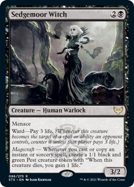 Sedgemoor Witch (86) [Strixhaven: School of Mages]