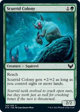 Scurrid Colony (142) [Strixhaven: School of Mages]
