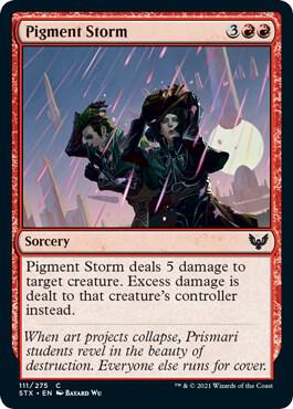Pigment Storm (111) [Strixhaven: School of Mages]
