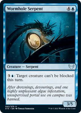 Wormhole Serpent (62) [Strixhaven: School of Mages]