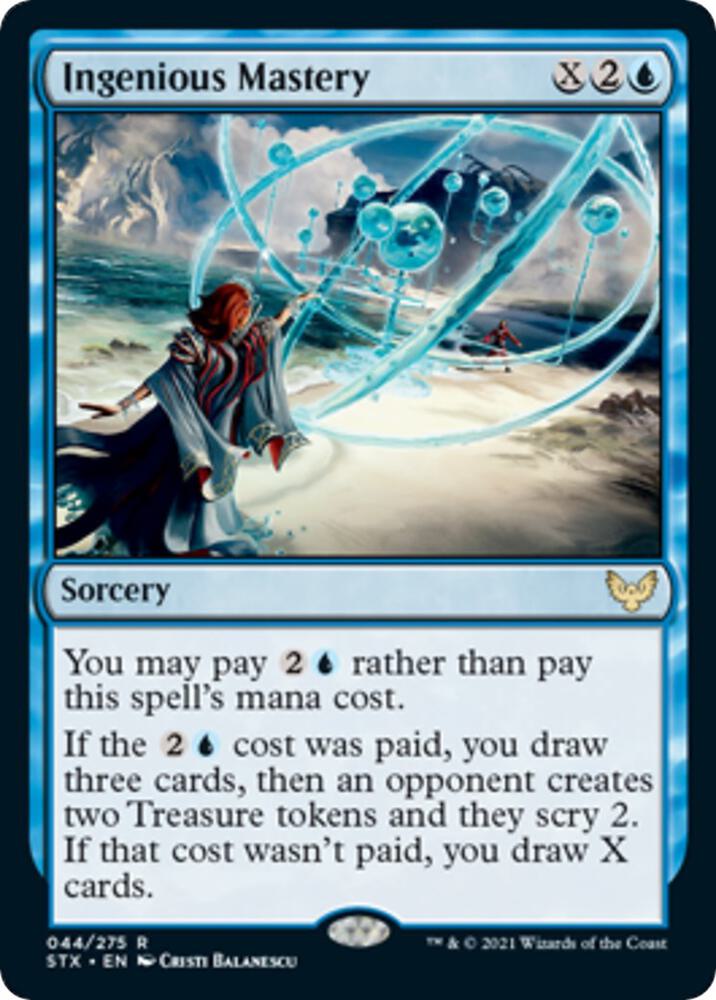 Ingenious Mastery (44) [Strixhaven: School of Mages]
