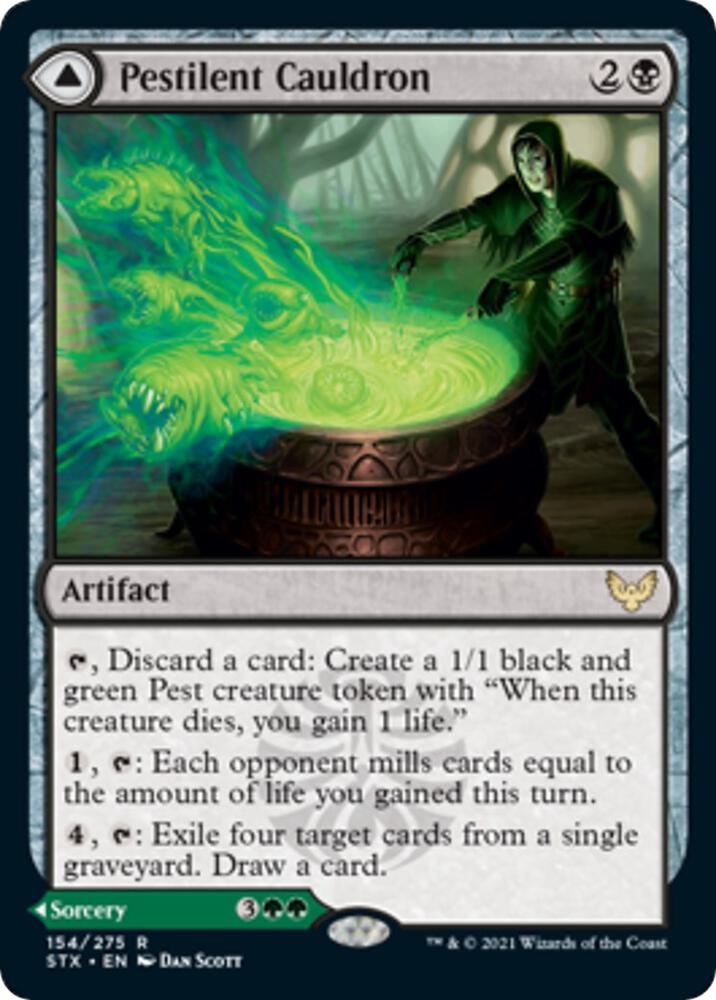 Pestilent Cauldron (154) [Strixhaven: School of Mages]