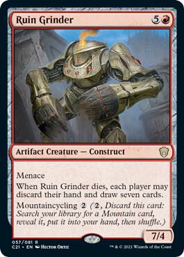 Ruin Grinder (57) [Commander 2021]