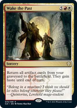 Wake the Past (75) [Commander 2021]