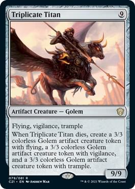 Triplicate Titan (79) [Commander 2021]