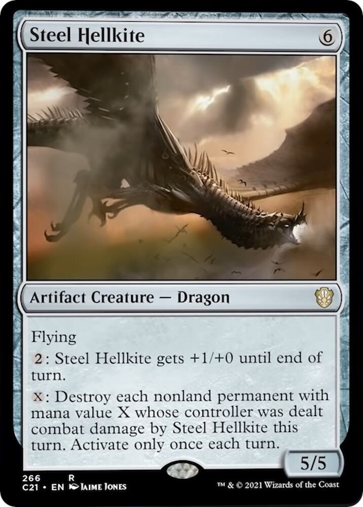 Steel Hellkite (266) [Commander 2021]