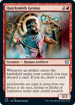 Quicksmith Genius (178) [Commander 2021]