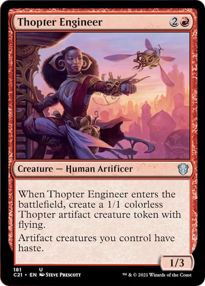 Thopter Engineer (181) [Commander 2021]