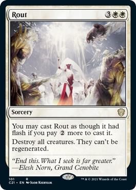 Rout (101) [Commander 2021]