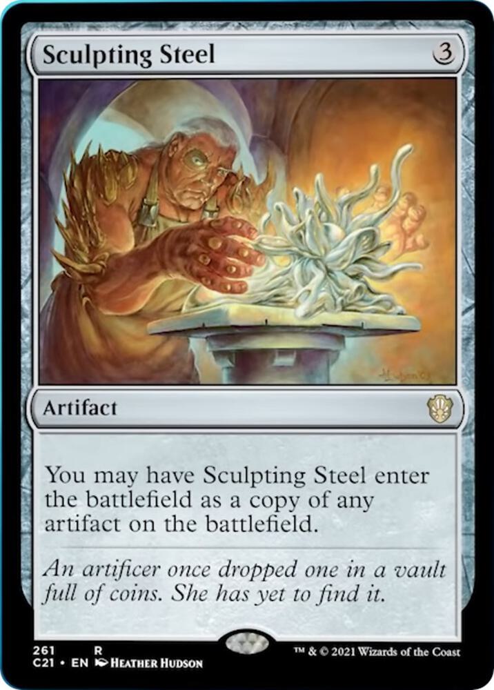 Sculpting Steel (261) [Commander 2021]