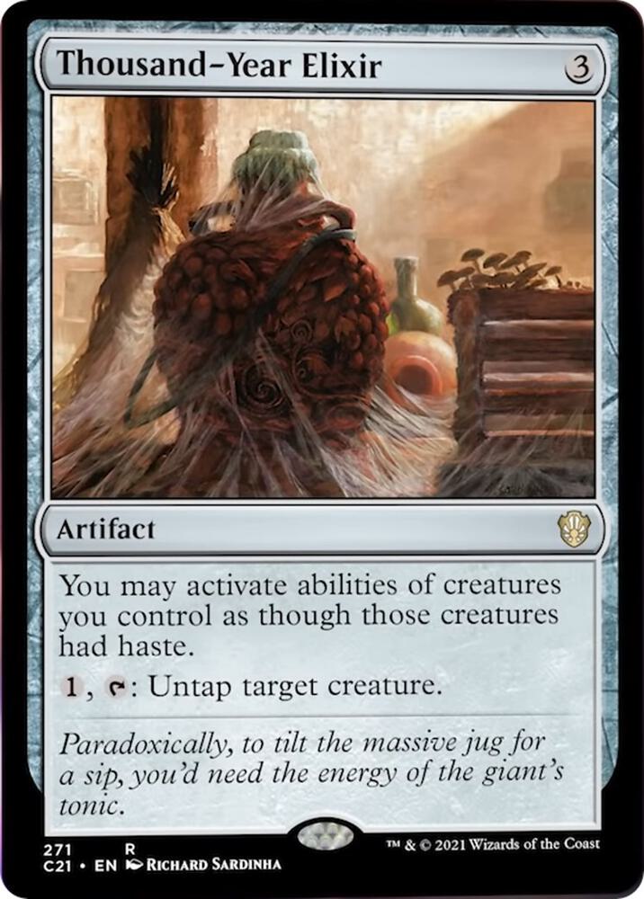 Thousand-Year Elixir (271) [Commander 2021]