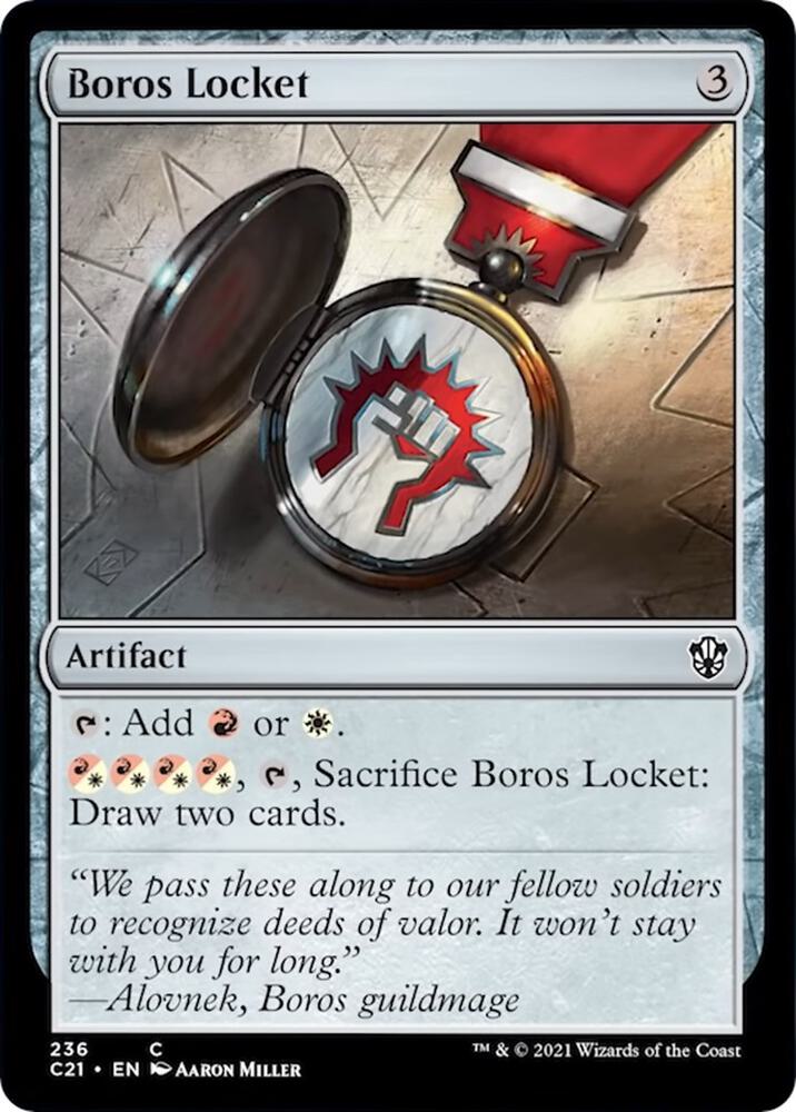 Boros Locket (236) [Commander 2021]