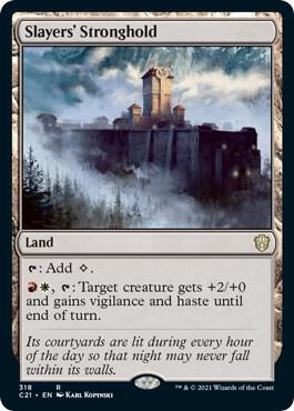 Slayers' Stronghold (318) [Commander 2021]