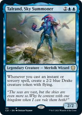 Talrand, Sky Summoner (131) [Commander 2021]