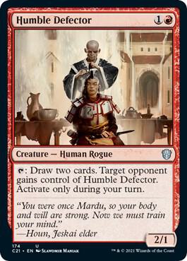 Humble Defector (174) [Commander 2021]