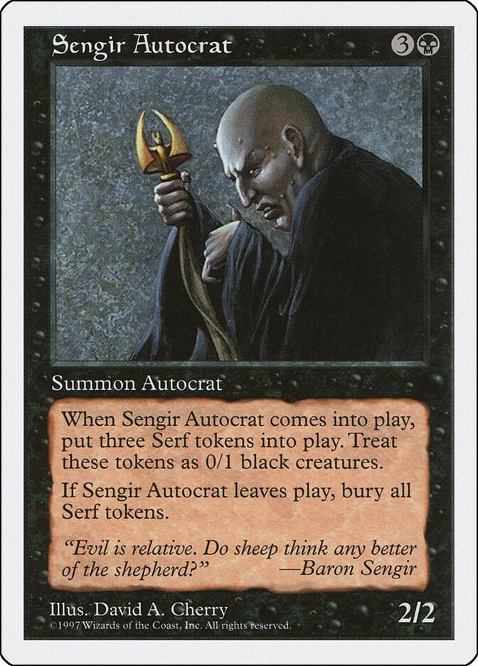 Sengir Autocrat (193) [Fifth Edition]