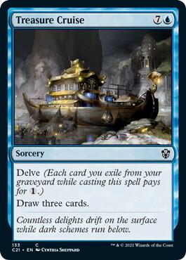 Treasure Cruise (133) [Commander 2021]