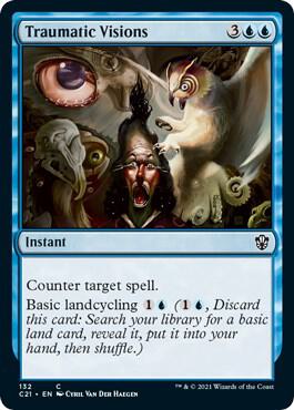 Traumatic Visions (132) [Commander 2021]