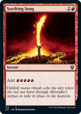 Seething Song (179) [Commander 2021]