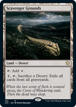 Scavenger Grounds (314) [Commander 2021]