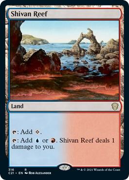Shivan Reef (316) [Commander 2021]