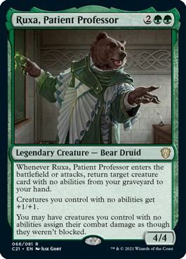 Ruxa, Patient Professor (66) [Commander 2021]