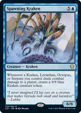 Spawning Kraken (33) [Commander 2021]