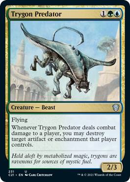 Trygon Predator (231) [Commander 2021]
