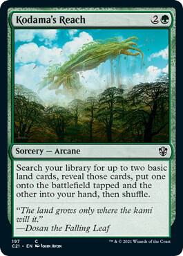 Kodama's Reach (197) [Commander 2021]