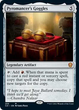 Pyromancer's Goggles (259) [Commander 2021]