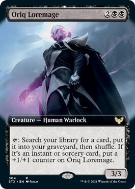 Oriq Loremage (Extended Art) (304) [Strixhaven: School of Mages] [Extended Art]