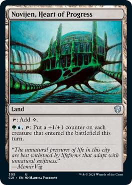 Novijen, Heart of Progress (305) [Commander 2021]