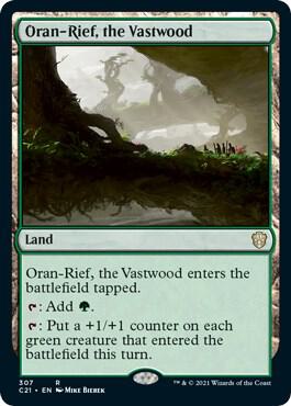 Oran-Rief, the Vastwood (307) [Commander 2021]