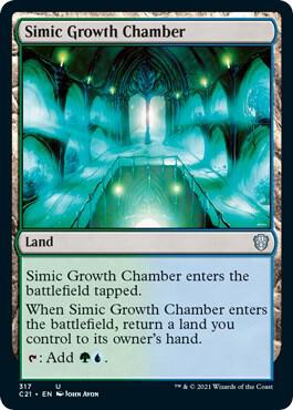 Simic Growth Chamber (317) [Commander 2021]