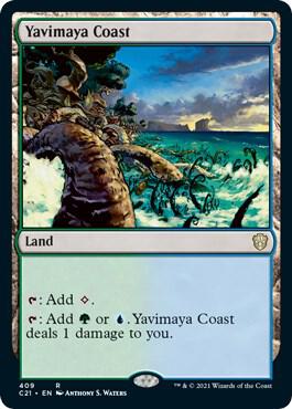 Yavimaya Coast (409) [Commander 2021]