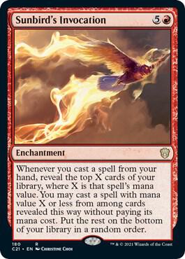 Sunbird's Invocation (180) [Commander 2021]