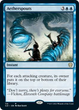 Aetherspouts (114) [Commander 2021]