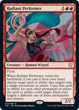 Radiant Performer (54) [Commander 2021]