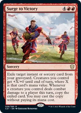 Surge to Victory (58) [Commander 2021]