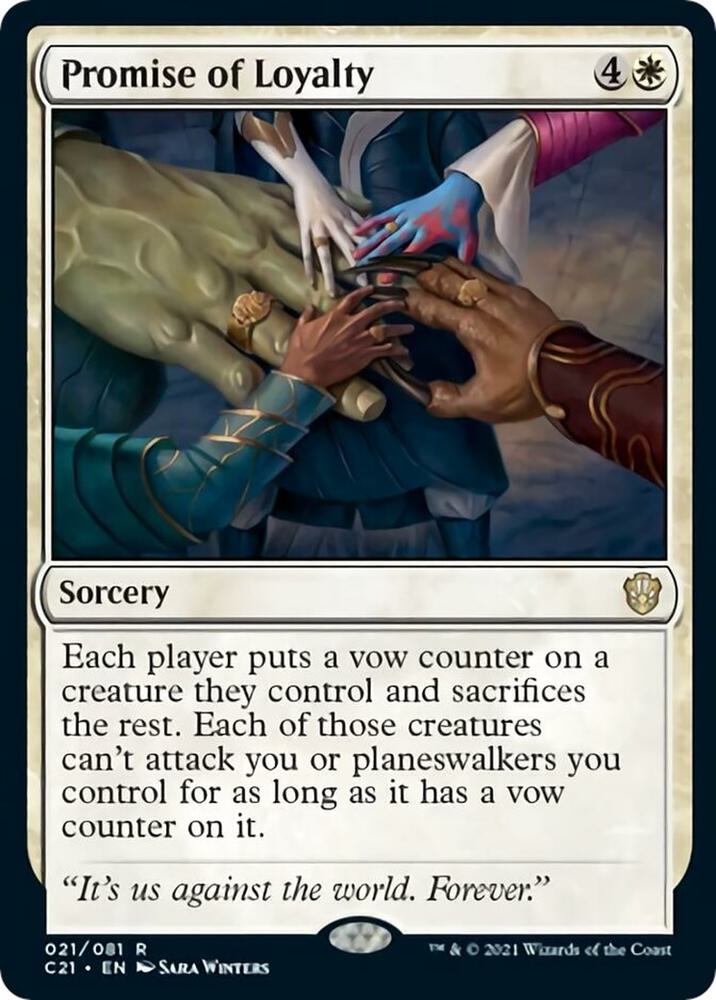 Promise of Loyalty (21) [Commander 2021]
